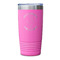 Yoga Dogs Sun Salutations Pink Polar Camel Tumbler - 20oz - Single Sided - Approval