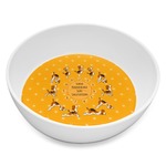 Yoga Dogs Sun Salutations Melamine Bowl - 8 oz