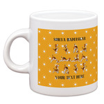 Yoga Dogs Sun Salutations Espresso Cup (Personalized)