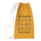 Yoga Dogs Sun Salutations Small Laundry Bag - Front View