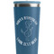 Yoga Dogs Sun Salutations Steel Blue RTIC Everyday Tumbler - 28 oz. - Close Up