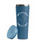 Yoga Dogs Sun Salutations Steel Blue RTIC Everyday Tumbler - 28 oz. - Lid Off