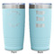 Yoga Dogs Sun Salutations Teal Polar Camel Tumbler - 20oz -Double Sided - Approval