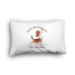 Yoga Dogs Sun Salutations Pillow Case - Graphic (Personalized)