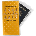 Yoga Dogs Sun Salutations Travel Document Holder