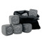 Yoga Dogs Sun Salutations Whiskey Stones - Set of 9 - Front