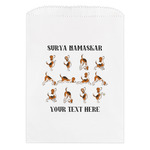 Yoga Dogs Sun Salutations Treat Bag (Personalized)