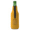 Yoga Dogs Sun Salutations Zipper Bottle Cooler - BACK (bottle)