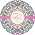 Bohemian Art Multipurpose Round Labels - 1" (Personalized)