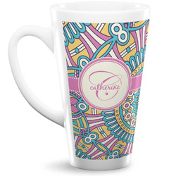 Bohemian Art Latte Mug (Personalized)