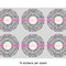 Bohemian Art 3" Multipurpose Round Labels - Sheet