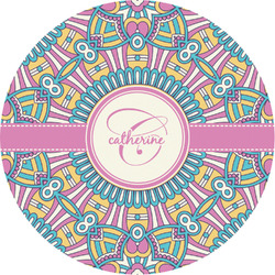 Bohemian Art Multipurpose Round Labels - Custom Sized (Personalized)