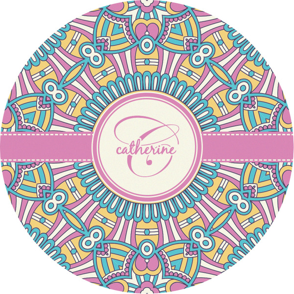 Custom Bohemian Art Multipurpose Round Labels - 3" (Personalized)