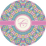 Bohemian Art Multipurpose Round Labels - 5" (Personalized)