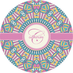 Bohemian Art Multipurpose Round Labels - 5" (Personalized)