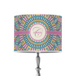 Bohemian Art 8" Drum Lamp Shade - Poly-film (Personalized)