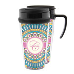 Bohemian Art Acrylic Travel Mug (Personalized)