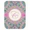 Bohemian Art Baby Swaddling Blanket (Personalized)