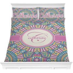 Bohemian Art Comforter Set - Full / Queen (Personalized)