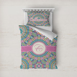 Bohemian Art Duvet Cover Set - Twin (Personalized)