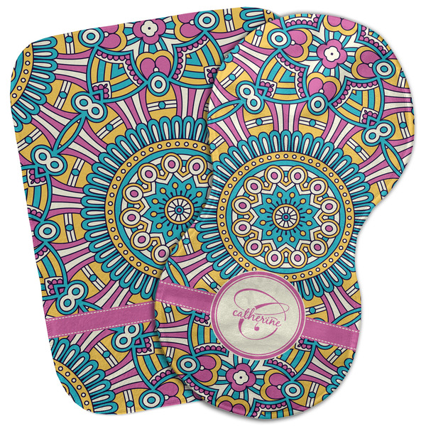 Custom Bohemian Art Burp Cloth (Personalized)