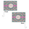 Bohemian Art Car Flag - 11" x 8" - Front & Back View