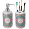 Bohemian Art Ceramic Bathroom Accessories