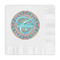 Bohemian Art Embossed Decorative Napkins (Personalized)