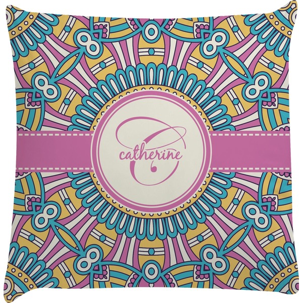 Custom Bohemian Art Decorative Pillow Case (Personalized)