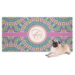 Bohemian Art Dog Towel (Personalized)