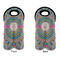 Bohemian Art Double Wine Tote - APPROVAL (new)