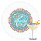 Bohemian Art Drink Topper - XLarge - Single with Drink