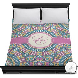 Bohemian Art Duvet Cover - Full / Queen (Personalized)