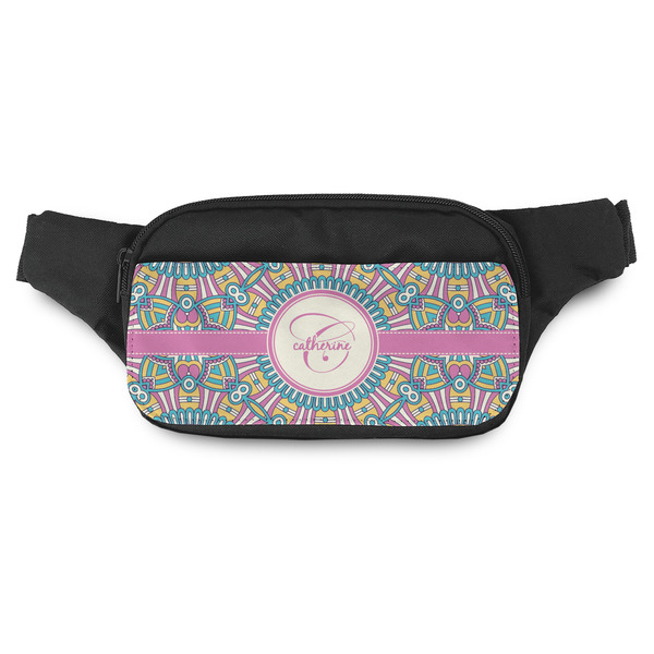 Custom Bohemian Art Fanny Pack - Modern Style (Personalized)