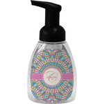 Bohemian Art Foam Soap Bottle - Black (Personalized)