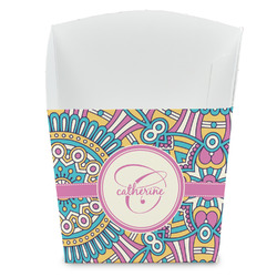 Bohemian Art French Fry Favor Boxes (Personalized)