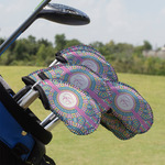 Bohemian Art Golf Club Iron Cover - Set of 9 (Personalized)