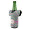 Bohemian Art Jersey Bottle Cooler - ANGLE (on bottle)