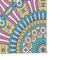 Bohemian Art Microfiber Dish Rag - DETAIL