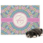 Bohemian Art Dog Blanket - Regular (Personalized)