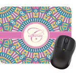 Bohemian Art Rectangular Mouse Pad (Personalized)