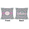 Bohemian Art Outdoor Pillow - 18x18