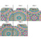 Bohemian Art Page Dividers - Set of 5 - Approval