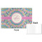 Bohemian Art Disposable Paper Placemat - Front & Back