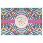 Bohemian Art Laminated Placemat w/ Name and Initial