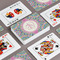 Bohemian Art Playing Cards - Front & Back View