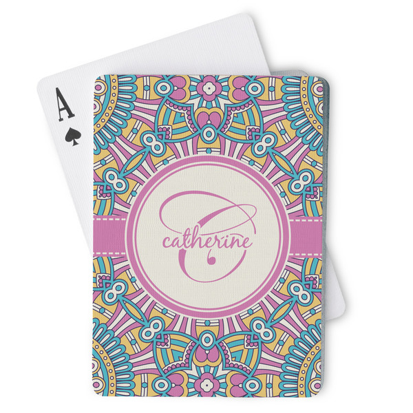 Custom Bohemian Art Playing Cards (Personalized)