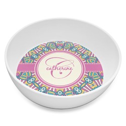 Bohemian Art Melamine Bowl - 8 oz (Personalized)