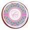 Bohemian Art Printed Icing Circle - Large - On Cookie