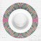 Bohemian Art Round Linen Placemats - LIFESTYLE (single)